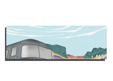 Airstream Yellowstone Yoga Mat