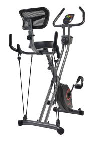 Sunny Health & Fitness Full Body Foldable Magnetic X-Bike Pro - SF-B223012