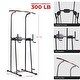Sunny Health & Fitness Multi-Function Power Tower with Dip Station, Pull Up Bar, and Core Workout - SF-XF924016