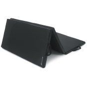 Tri-Fold Folding Exercise Mat 6ft x 4ft, Black