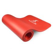 Extra Thick Yoga and Pilates Mat  1/2-in, Red