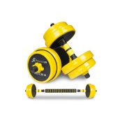 Adjustable Dumbbells and Barbell Set, 22LB