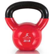 Vinyl Coated Iron Kettlebell, 20lb
