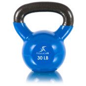 Vinyl Coated Iron Kettlebell, 30lb