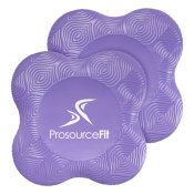 Yoga Knee Support Pads (Set of 2), Purple