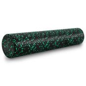 High Density Speckled Foam Roller 36x6-in, Black/Green