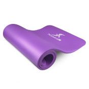 Extra Thick Yoga and Pilates Mat  1/2-in, Purple