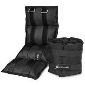 Ankle Weights 5 lb, Set of 2, Black