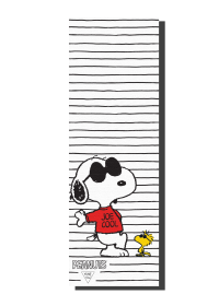 Peanuts x Yune Yoga Snoopy Yoga Mat (Color: Snoopy Joe Cool)