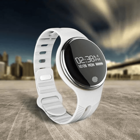 SmartFit PAL Your Personal Trainer And Monitor Wrist Watch (Color: White)