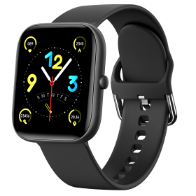 PRO FIT SOLO New Light Weight Health And Fitness Watch (Color: Black)