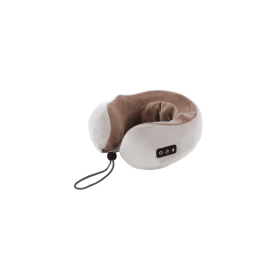 Neckozy Soft Kneading U-Shaped Electronic Massage Pillow (Color: COZY TAN)