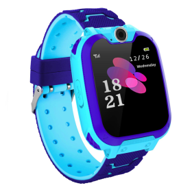 Kid's Tick Tack Fun Smart Watch (Color: Blue)