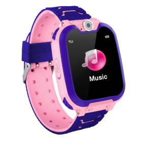 Kid's Tick Tack Fun Smart Watch (Color: Pink)