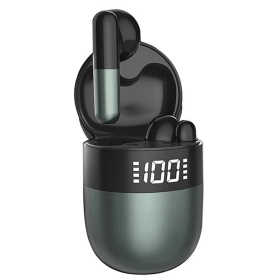 Bluetooth Ear Pods With Touch Control HD Voice (Color: Green)