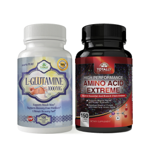 L-Glutamine and Amino Acid Extreme Combo pack (Quantity: 2 sets)