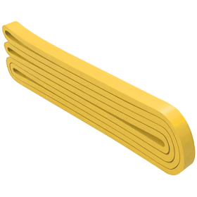Resistance Loop Band Pull up Assistance Band Stretch Mobility (Color: Yellow)