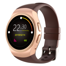 Smart Watch Fitness Tracker (Color: GOLD)