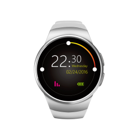 Smart Watch Fitness Tracker (Color: Silver)