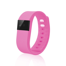 Fitness Tracker Activity Tracker Watch (Color: Pink)