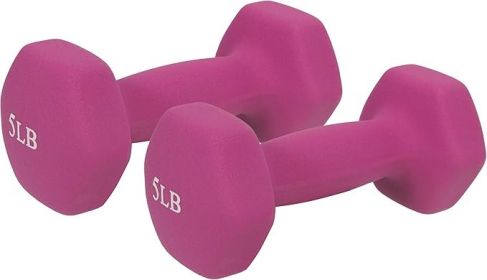 Sunny Health & Fitness Neoprene Dumbbell (Option: 5lb)