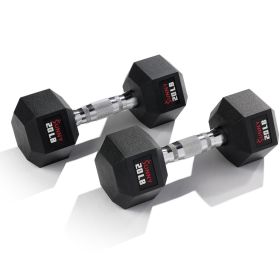 Sunny Health & Fitness Core Fit Hex Style Dumbbell (Option: 20-Pound)