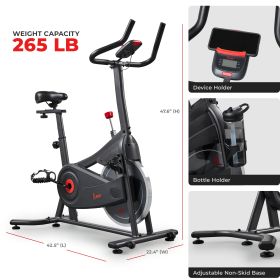 Sunny Health & Fitness ACTIVE Smart Magnetic Cycling Exercise Bike (Option: 100)