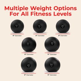 Sunny Health & Fitness Slam Ball (Option: 30LBS)