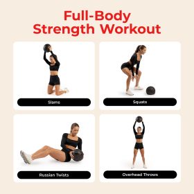 Sunny Health & Fitness Slam Ball (Option: 40LBS)