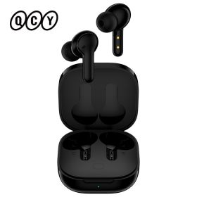 T13 Bluetooth Headphone V5.1 Wireless TWS Earphone Touch Control Earbuds 4 Microphones ENC HD Call Headset Customizing APP (Ships From: China, Color: T13 Black)