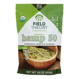 Field Theory - Hemp Protein Powder - Case Of 4-16 Oz (default: Default)