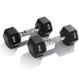 Sunny Health & Fitness Core Fit Hex Style Dumbbell (Option: 15-Pound)