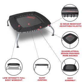 Sunny Health & Fitness EXERCISE TRAMPOLINE (Option: 36 INCHES)