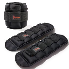 Sunny Health & Fitness Adjustable Ankle Weight (Option: 5-Pound)